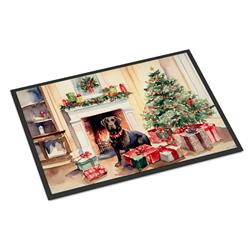 18 x 27 in. Labrador Retriever Cozy Christmas Doormat