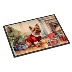 18 x 27 in. Norwich Terrier Cozy Christmas Doormat