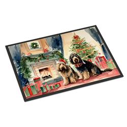 18 x 27 in. Otterhound Cozy Christmas Doormat
