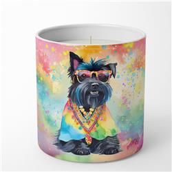 DAC2559CDL 3.75 x 3.25 in. Scottish Terrier Hippie Dawg Decorative Soy Candle