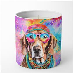 3.75 x 3.25 in. Weimaraner Hippie Dawg Decorative Soy Candle