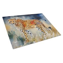 15 x 12 in. Cheetah Glass Cutting Board - Large
