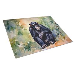 15 x 12 in. Chimpanzee Glass Cutting Board - Large