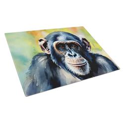 15 x 12 in. Chimpanzee Glass Cutting Board - Large