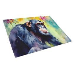 15 x 12 in. Chimpanzee Glass Cutting Board - Large