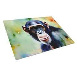 15 x 12 in. Chimpanzee Glass Cutting Board - Large