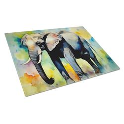 15 x 12 in. Elephant Glass Cutting Board - Large