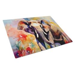 15 x 12 in. Elephant Glass Cutting Board - Large