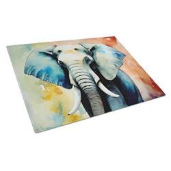 15 x 12 in. Elephant Glass Cutting Board - Large