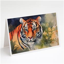 5 x 7 in. Tiger Greeting Cards - Pack of 8