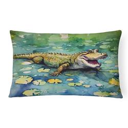 16 x 12 in. Alligator Throw Pillow