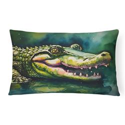16 x 12 in. Alligator Throw Pillow