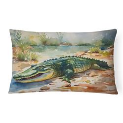 16 x 12 in. Alligator Throw Pillow