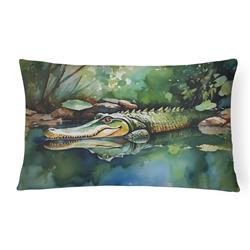 16 x 12 in. Alligator Throw Pillow