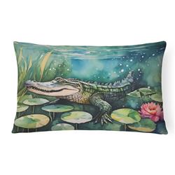 16 x 12 in. Alligator Throw Pillow