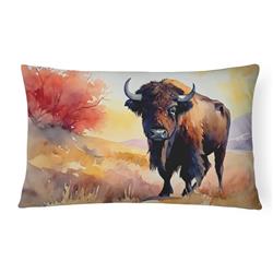 16 x 12 in. American Bison Throw Pillow