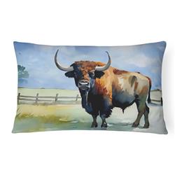 16 x 12 in. American Bison Throw Pillow