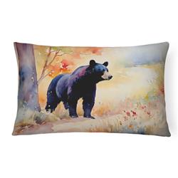 16 x 12 in. American Black Bear Throw Pillow