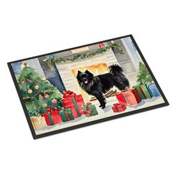 0.15 x 18 x 27 in. German Spitz Cozy Christmas Doormat