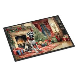 0.15 x 18 x 27 in. Great Dane Cozy Christmas Doormat