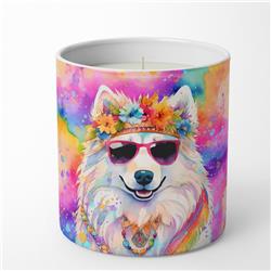 3.25 x 3.75 x 3.25 in. Samoyed Hippie Dawg Decorative Soy Candle