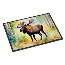 0.15 x 24 x 36 in. Moose Rectangle Doormat