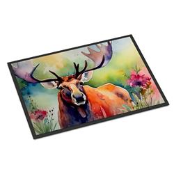 0.15 x 24 x 36 in. Moose Rectangle Doormat