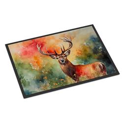 0.15 x 24 x 36 in. Deer Stag Rectangle Doormat