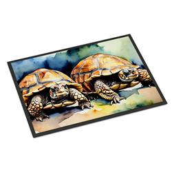 0.15 x 24 x 36 in. Turtles Tortoises Rectangle Doormat