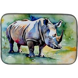 0.2 x 21 x 14 in. Rhinoceros Dish Drying Mat