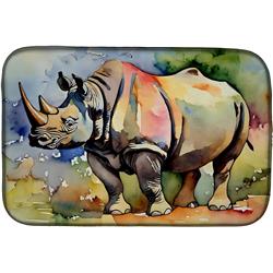 0.2 x 21 x 14 in. Rhinoceros Dish Drying Mat