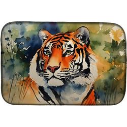 0.2 x 21 x 14 in. Tiger Dish Drying Mat