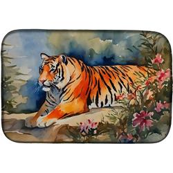 0.2 x 21 x 14 in. Tiger Dish Drying Mat