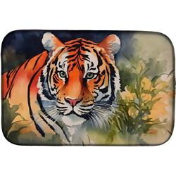 0.2 x 21 x 14 in. Tiger Dish Drying Mat