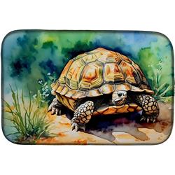 0.2 x 21 x 14 in. Turtles Tortoises Dish Drying Mat
