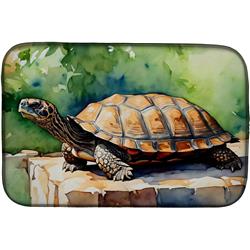 0.2 x 21 x 14 in. Turtles Tortoises Dish Drying Mat