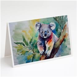 0.01 x 5 x 7 in. Koala Greeting Cards - Pack of 8