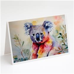 0.01 x 5 x 7 in. Koala Greeting Cards - Pack of 8
