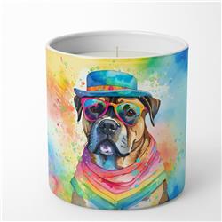 10 oz Unisex Cane Corso Hippie Dawg Decorative Soy Candle