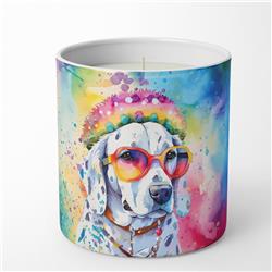10 oz Unisex Dalmatian Hippie Dawg Decorative Soy Candle