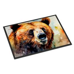 0.15 x 24 x 36 in. Grizzly Bear Doormat