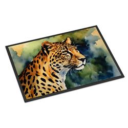 0.15 x 24 x 36 in. Leopard Doormat