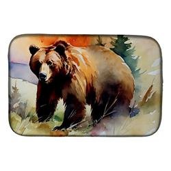DAC2924DDM 0.2 x 21 x 14 in. Grizzly Bear Dish Drying Mat