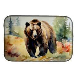 DAC2925DDM 0.2 x 21 x 14 in. Grizzly Bear Dish Drying Mat