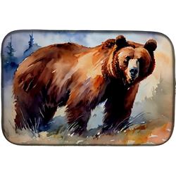DAC2927DDM 0.2 x 21 x 14 in. Grizzly Bear Dish Drying Mat