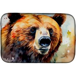 DAC2929DDM 0.2 x 21 x 14 in. Grizzly Bear Dish Drying Mat