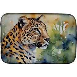 DAC2944DDM 0.2 x 21 x 14 in. Leopard Dish Drying Mat