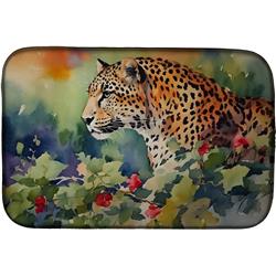 DAC2945DDM 0.2 x 21 x 14 in. Leopard Dish Drying Mat