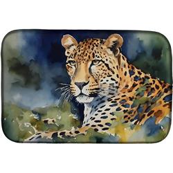 DAC2946DDM 0.2 x 21 x 14 in. Leopard Dish Drying Mat