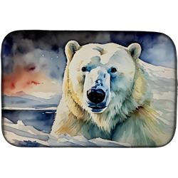 DAC2977DDM 0.2 x 21 x 14 in. Polar Bear Dish Drying Mat